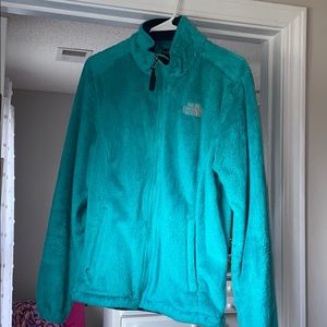North face zip up jacket